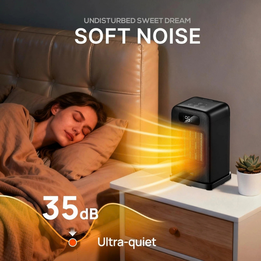 Smart Comfort Electric Space Heater